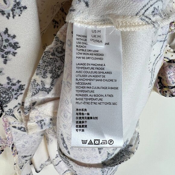 Free People Girl Talk Tunic Top Blouse Shirt Oversized Slouchy Bohemian 90s Y2K - Picture 7 of 10